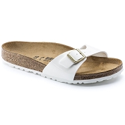 BIRKENSTOCK MADRID BF PATENT<br>BLANC