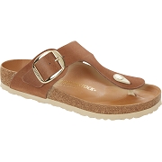 BIRKENSTOCK GIZEH BIG BUCKLE OILED<br>MARRON
