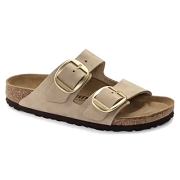BIRKENSTOCK ARIZONA  BIG BUKLE NUBUCK BEIGE 