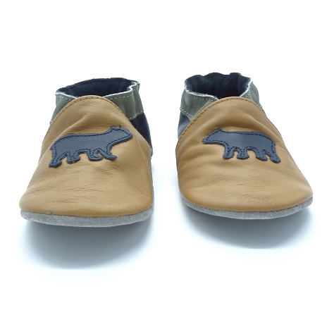 Robeez chaussons only bear marron4019901_5