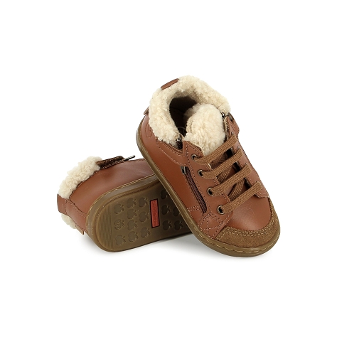Shoopom marche bouba zip wool marron4025301_2