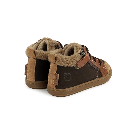 Shoopom marche bouba zip wool marron4025303_3