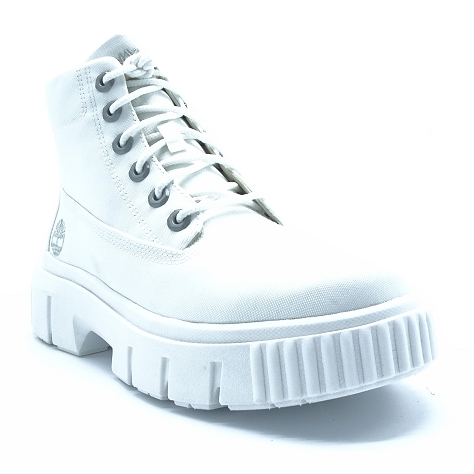 Timberland femme greyfield fabric boot blanc