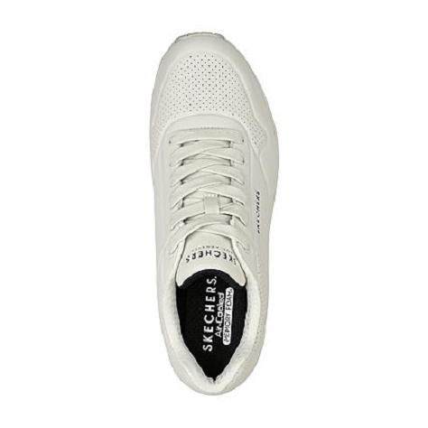 Skechers homme uno  stand on air blanc5028702_4