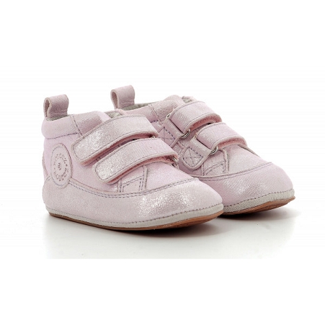 Robeez chaussons robycratch rose