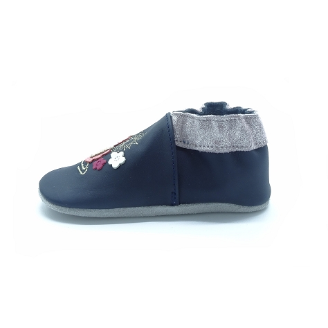 Robeez chaussons so shiny swan marine5046101_3