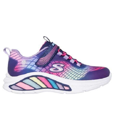 Skechers basket mode 303722l — slights rainbow cruisers violet5087201_2