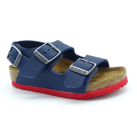 Birkenstock enfant milano bf desert marine