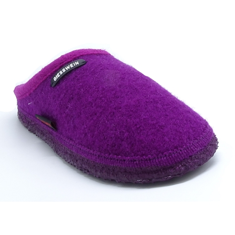Giesswein chaussons dannheim rose