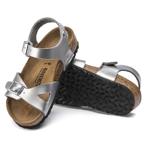 Birkenstock enfant my rio electric metallic yl argent5547002_6