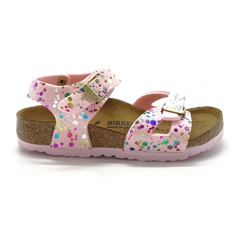 Birkenstock enfant rio microfibre confetti rose5578503_2