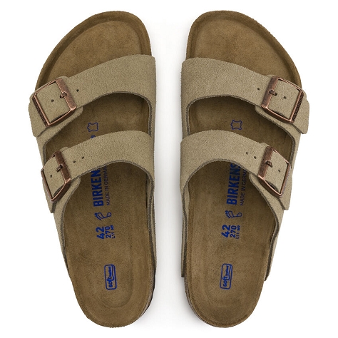 Birkenstock homme arizona sfb beige5579701_4