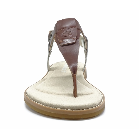 Timberland femme chicago riverside thong marron5608401_5