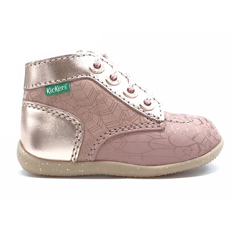 Kickers marche bonzip2 rose5613402_2