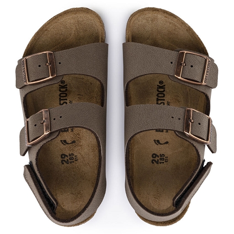 Birkenstock enfant milano hl kids marron5618602_4