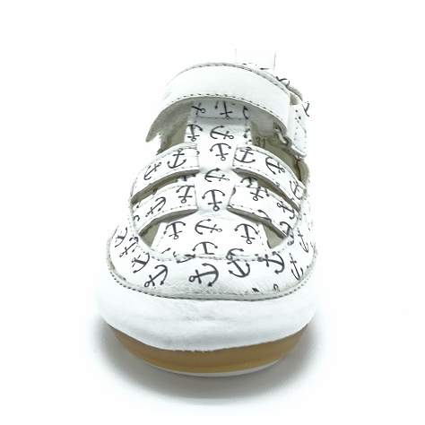 Robeez chaussons miniz ancre blanc5648402_5