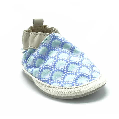 Robeez chaussons sunny camp bleu