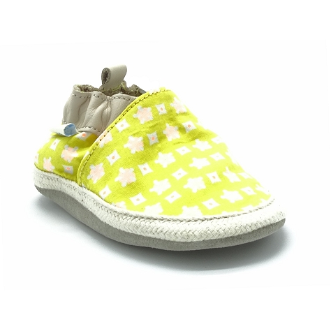 Robeez chaussons sunny camp jaune