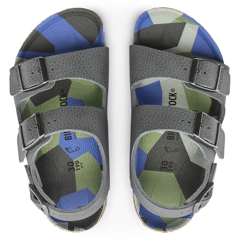 Birkenstock enfant my milano kids yl gris5672002_4