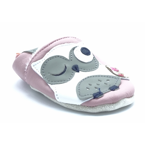 Tichoups chaussons laurette la chouette uni