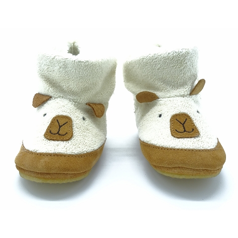 Robeez chaussons rob furr beige5678101_5