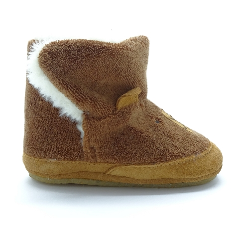 Robeez chaussons rob furr marron5678102_2