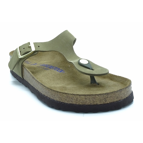 Birkenstock femme gizeh bs vert