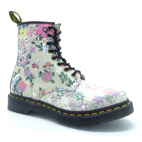 Dr martens femme my 1460 pascal yl blanc