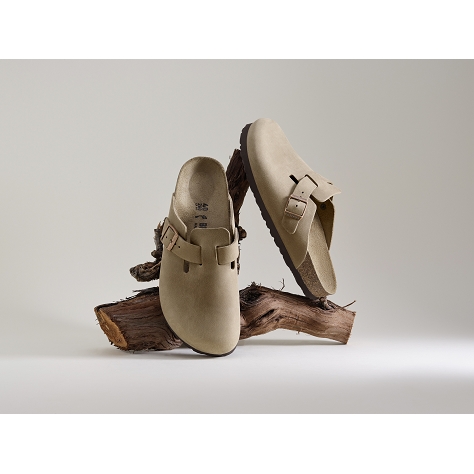 Birkenstock femme boston leoi beige5698102_4