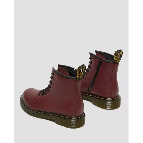 Ouistiti DR MARTENS ENFANT 1460 J BORDEAUX MIXTE ENFANT - Main Image