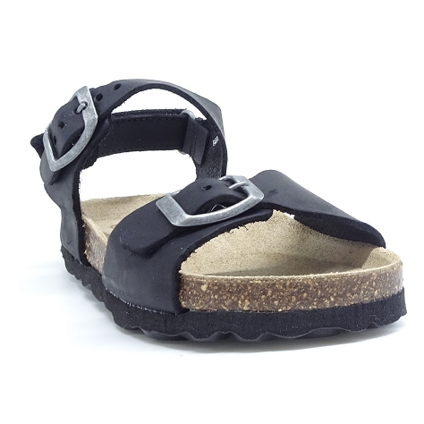 Reqins enfant my cesar nubuck yl noir