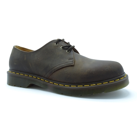 Dr martens homme my 1461 yl marron
