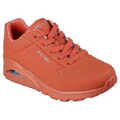 Skechers femme uno stand on air 73690 orange