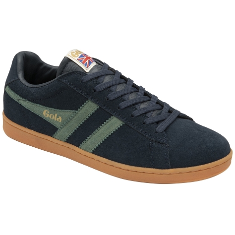 Gola homme my equipe suede cma495 yl bleu