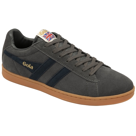 Gola homme my equipe suede cma495 yl gris