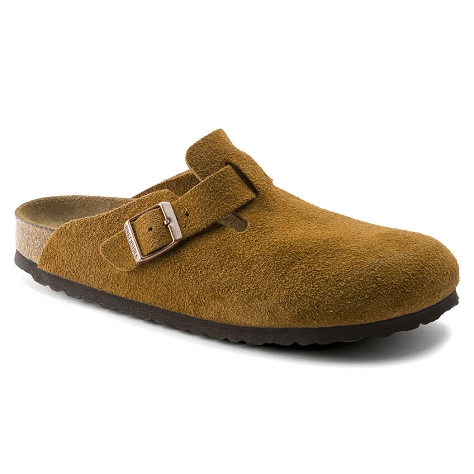 Birkenstock femme boston sbf vl marron
