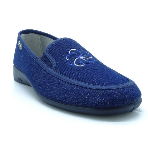 Semelflex chaussons marie lise bleu