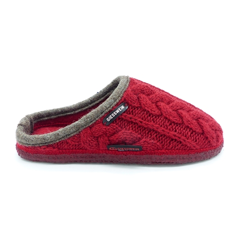 Giesswein chaussons my neudau yl rouge8514801_2