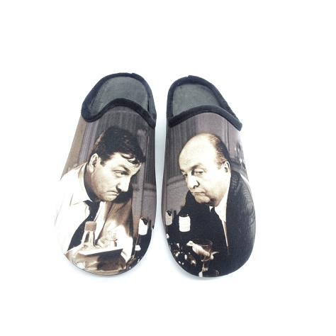Maison de lespadrille chaussons 6784 noir