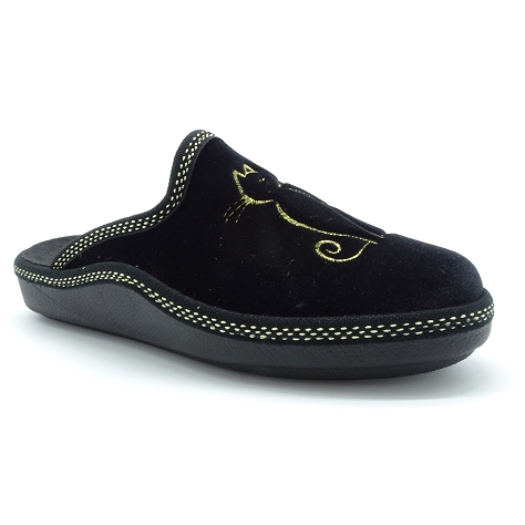 Semelflex chaussons poly noir