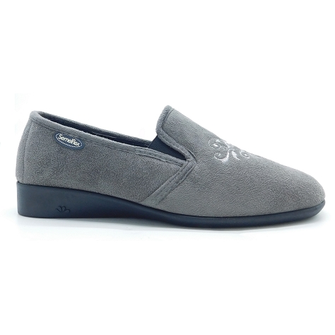 Semelflex chaussons marie chantal gris8548301_2