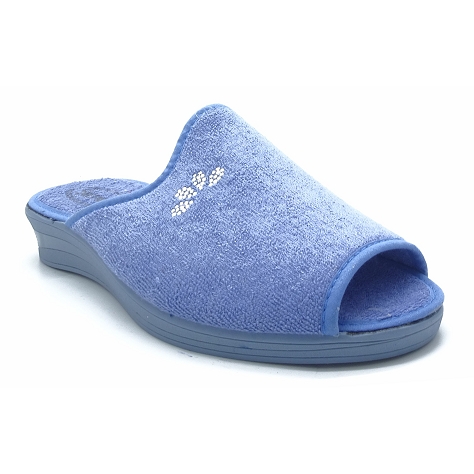 Semelflex chaussons nectarine bleu