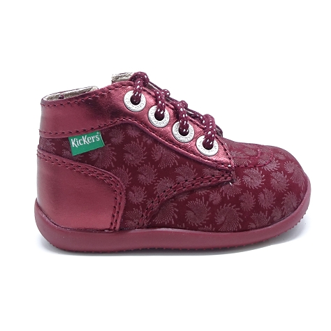 Kickers marche bonzip 2 bordeaux8600402_2