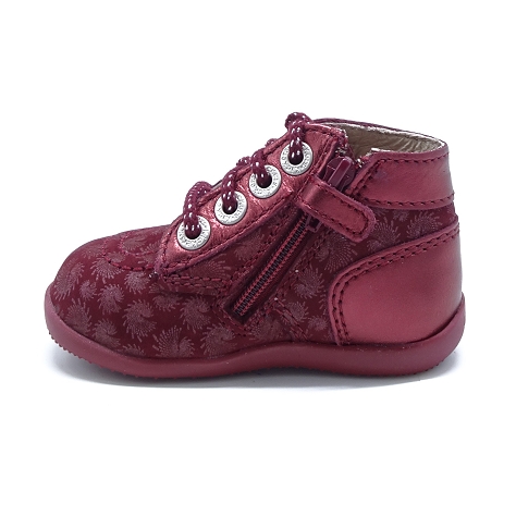 Kickers marche my bonzip 2 yl bordeaux8600402_3