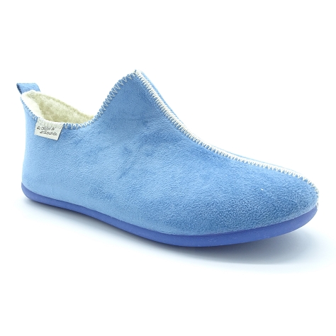 Maison de lespadrille chaussons 6030 bleu