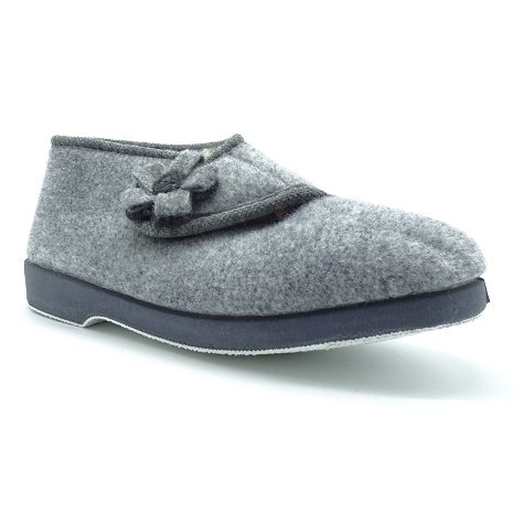 Maison de lespadrille chaussons my 7644 yl gris