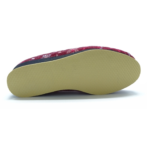 Semelflex chaussons calozoe bordeaux8622302_6