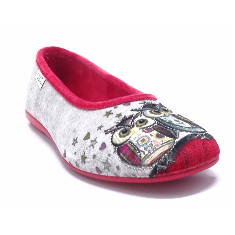 Maison de lespadrille chaussons 6041 rouge