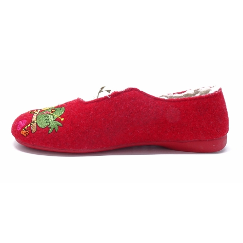 Maison de lespadrille chaussons 6008 rouge8670001_3