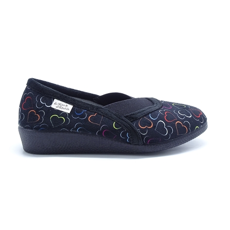 Maison de lespadrille chaussons 9084 noir8672301_2